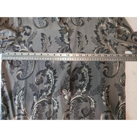 Lucia Lukken Broomskirts Medium Patchwork Tunic Top Lagenlook Velvet Panels - Picture 5 of 6